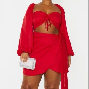 Lovely Red Mini Dress